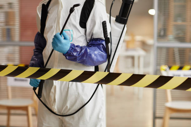 Professional Biohazard technician working in Oostburg, WI